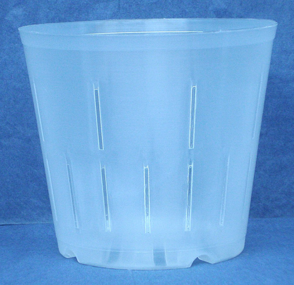5" Transparent Slot Plastic Pot